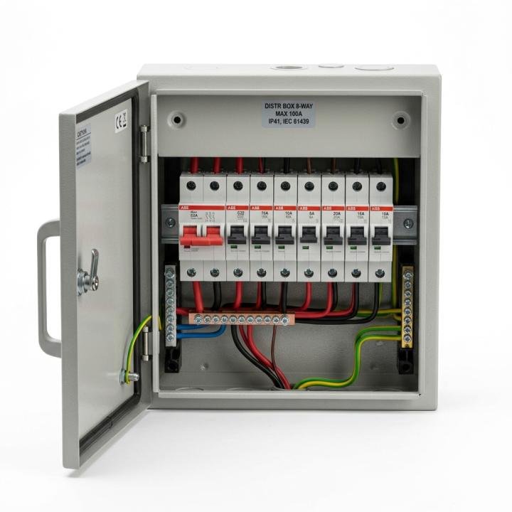 Distribution Board 8 Way