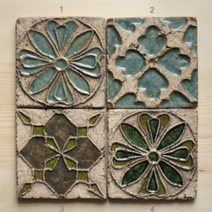 Handmade Clay Tile